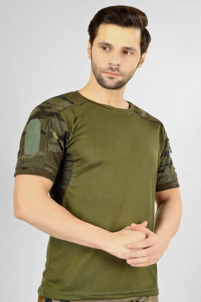 Yodha Print Patriot Tactical H/S T-Shirt