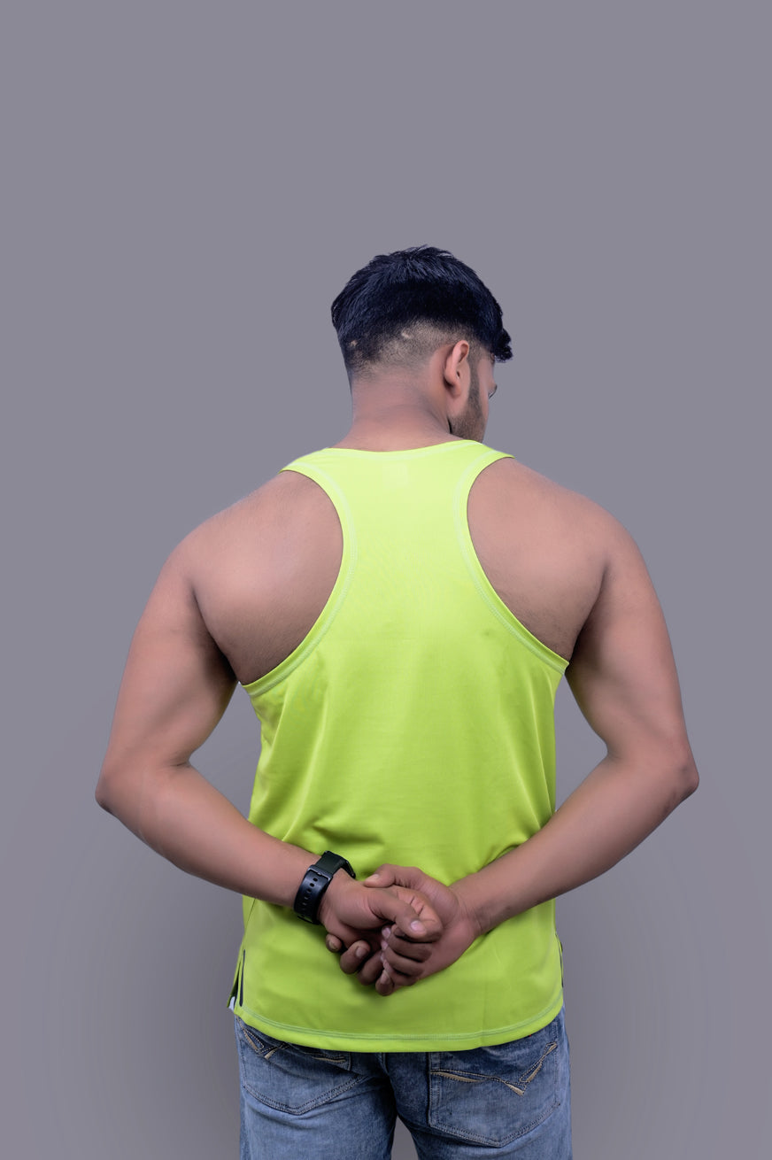 Classical Parrot Green Sando Vest