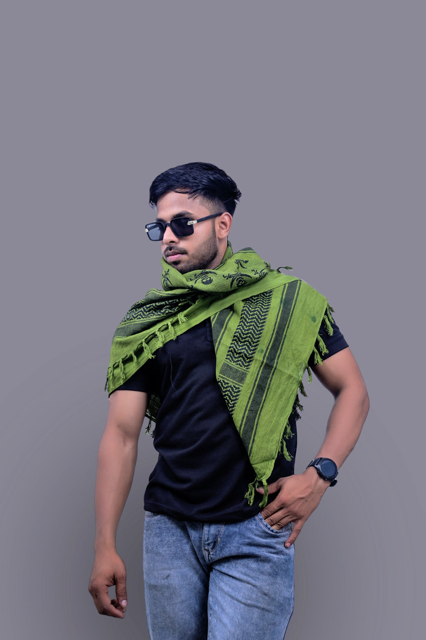 Olive Green Fighter Scarf