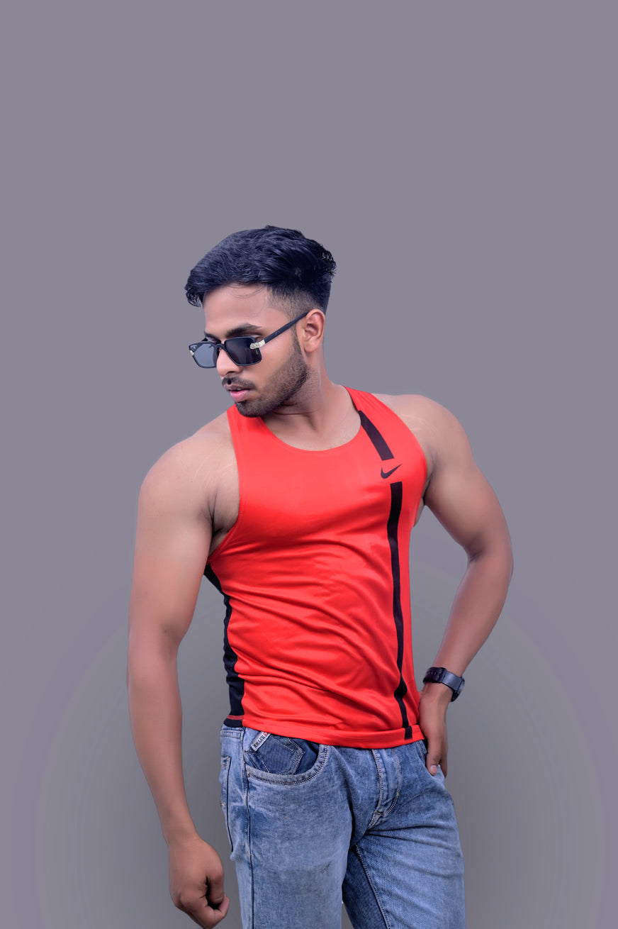 Classical Red Sando Vest