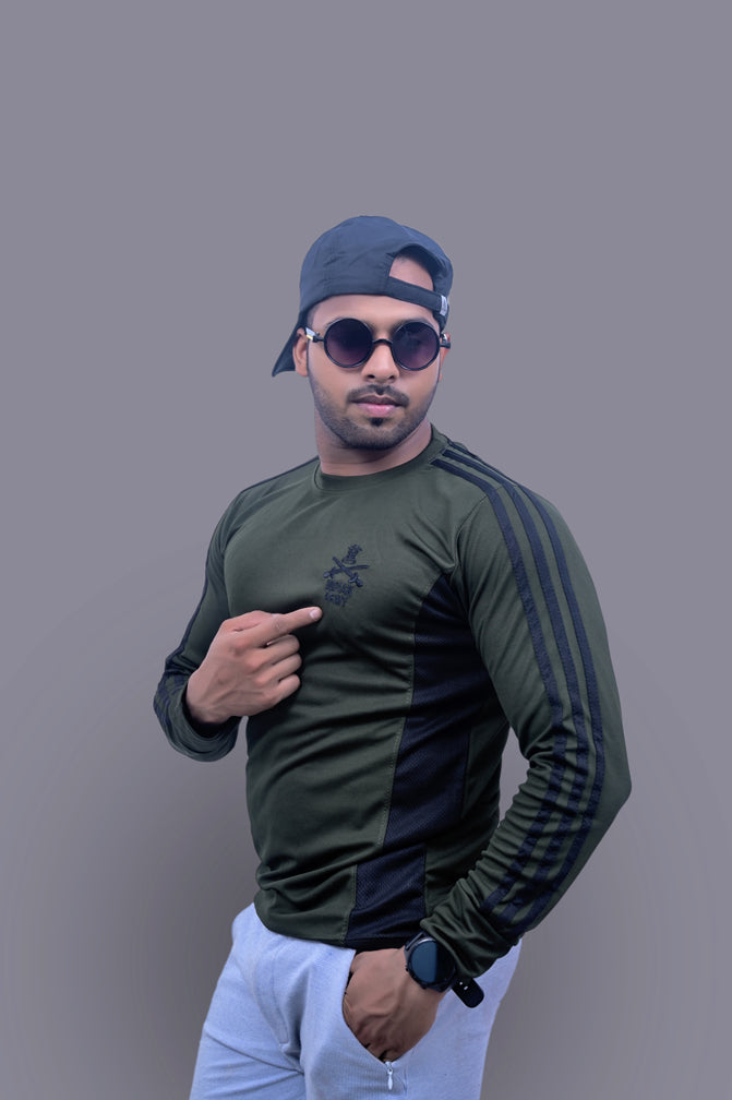 Indian Army Full Sleeves Tshirt with Logo