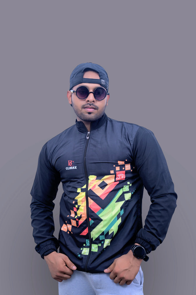 Khelo India Black Performance Upper