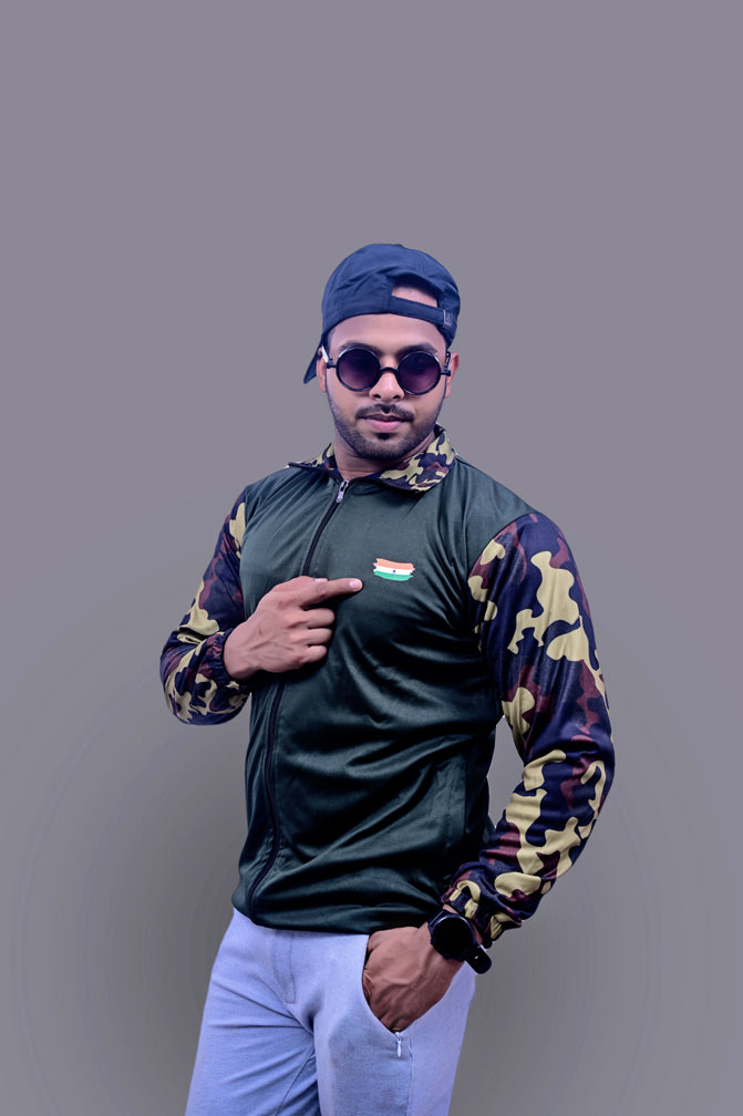 Army Indian Flag Upper