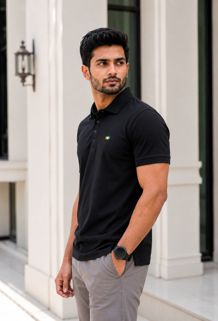 Imported Black H/S Premium T-Shirt