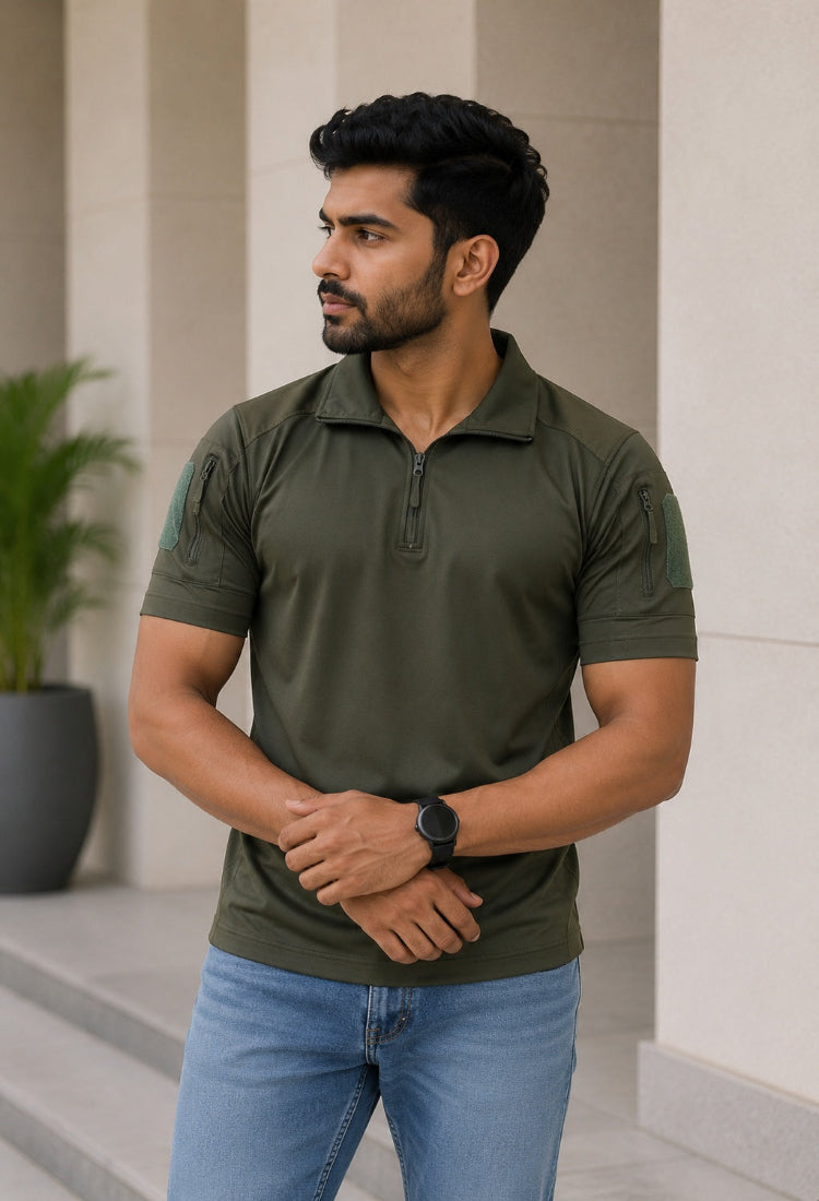 OG Olive Sports H/S T-Shirt