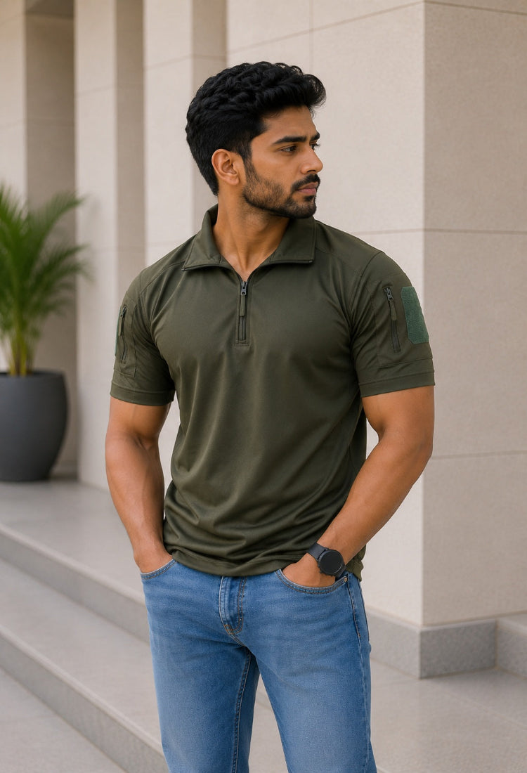 OG Olive Sports H/S T-Shirt
