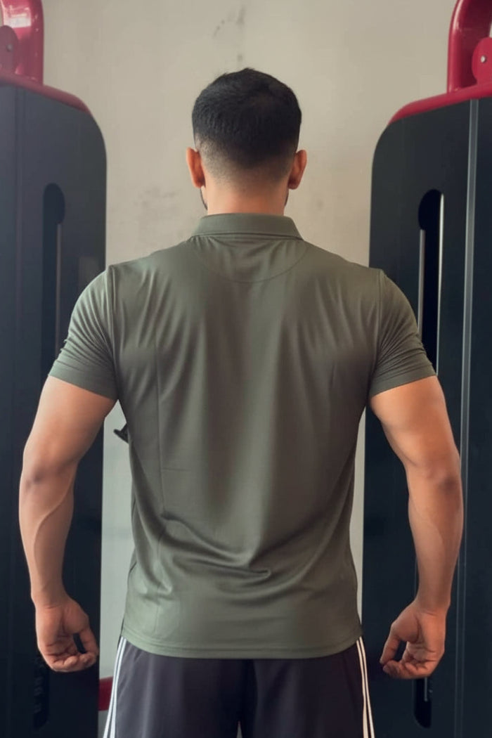 Imported Olive Green H/S Premium T-Shirt