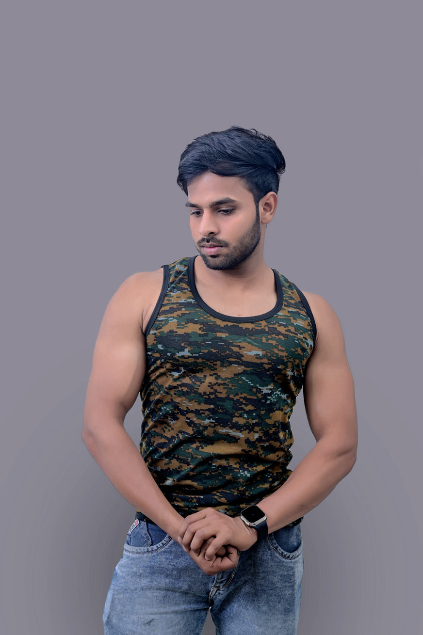Army Camouflage Cobra Sando Vest