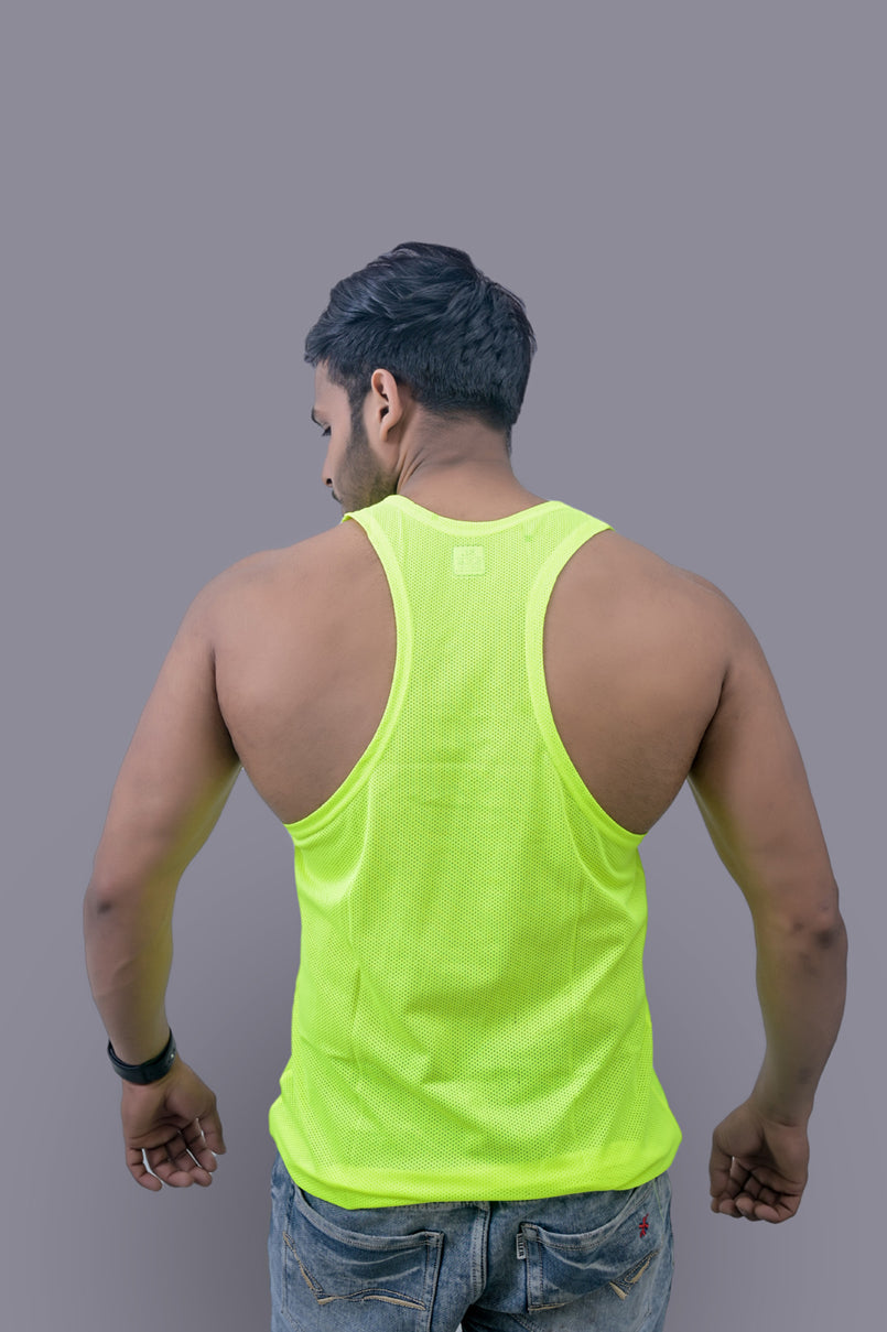 Parrot Green Khelo India Sando Vest