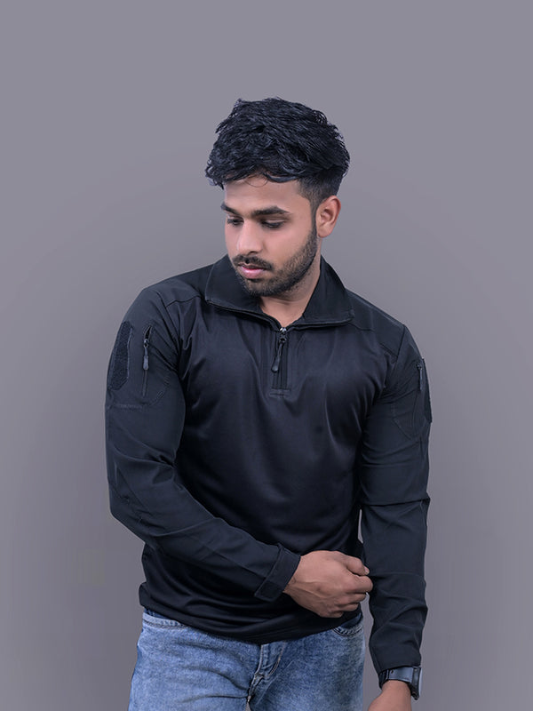 Z Black Sports  Full Sleeve T-Shirt