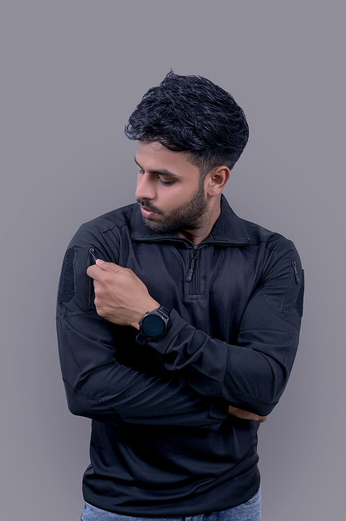 Z Black Sports  Full Sleeve T-Shirt