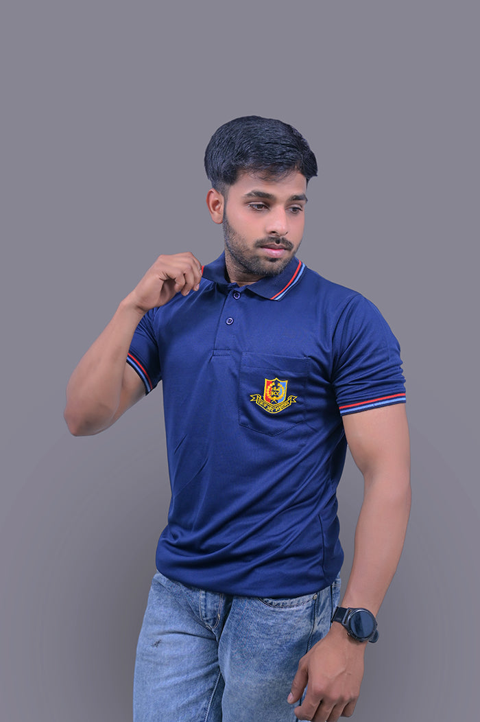 NCC Blue Navy Half Sleeve T-Shirt