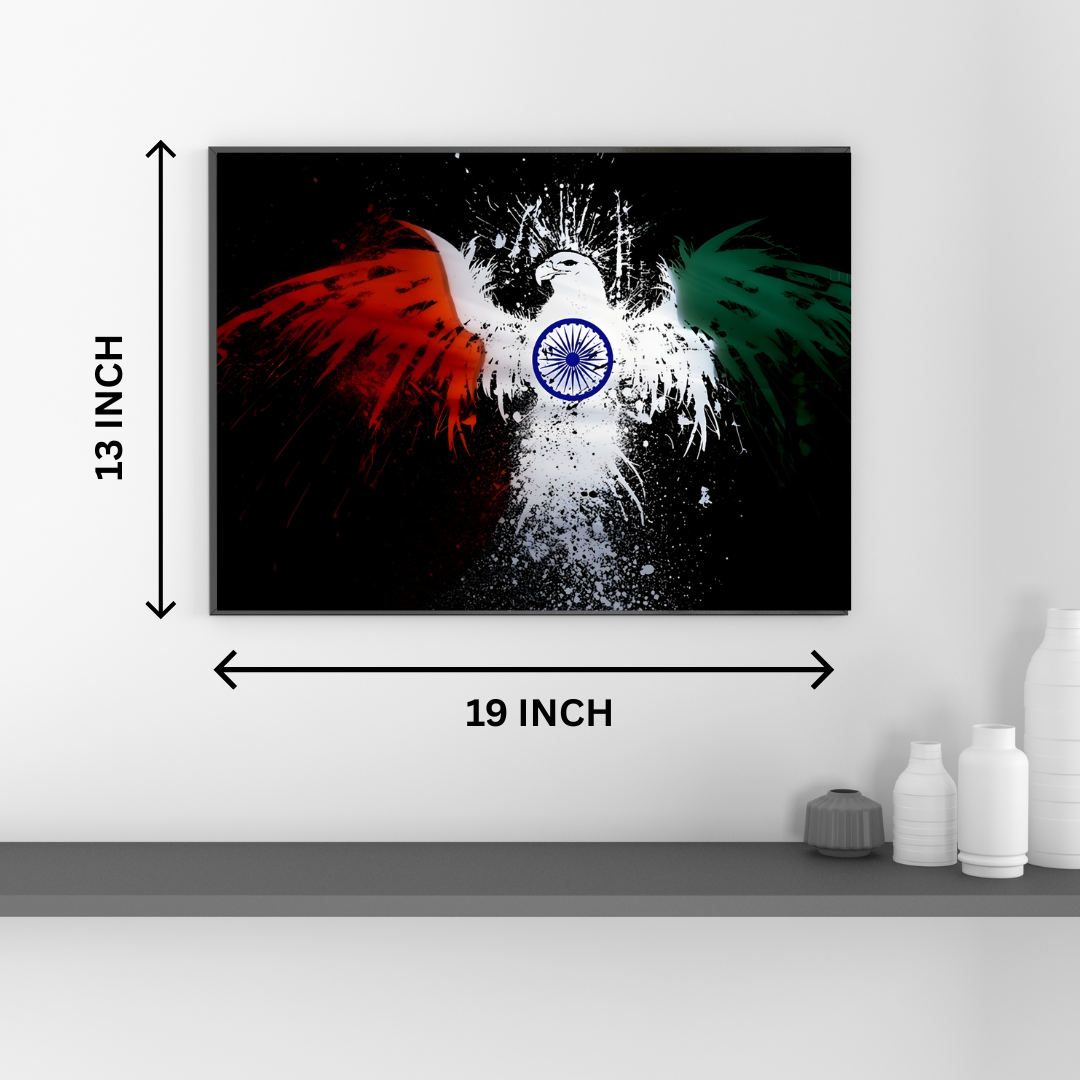 Tiranga Wings Freedom Frame