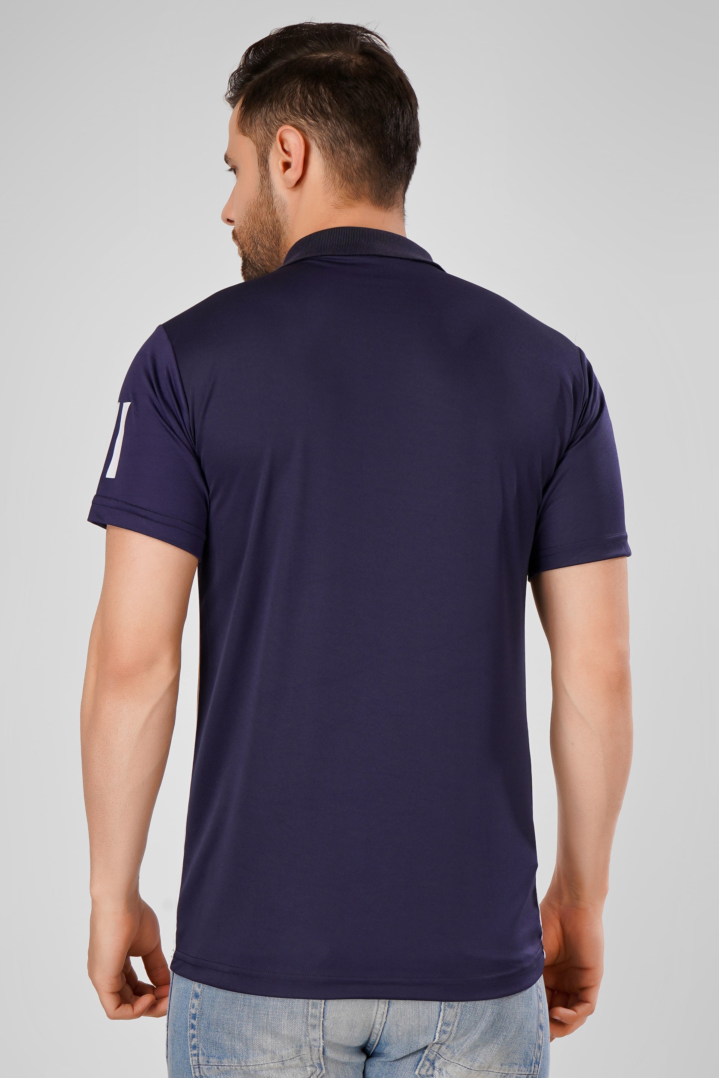 KHELO INDIA Blue Sports T-Shirt