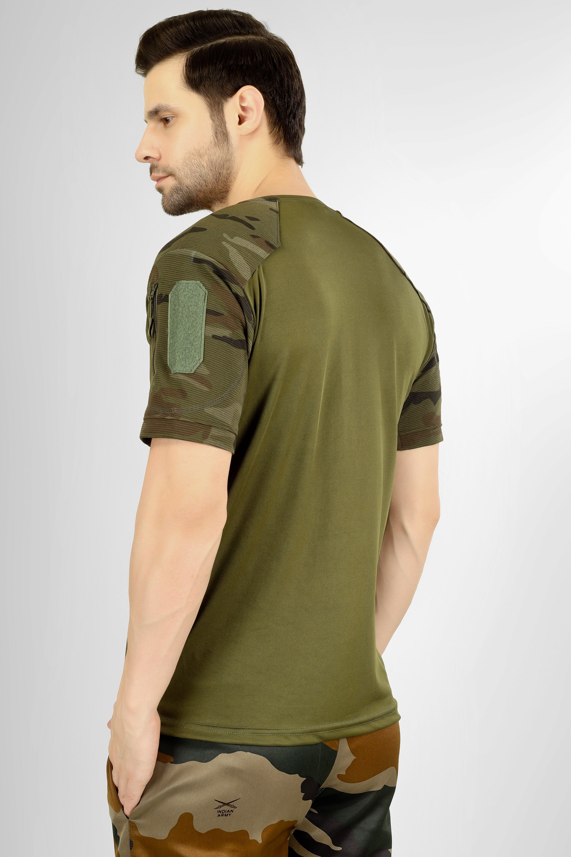 Yodha Print Patriot Tactical H/S T-Shirt