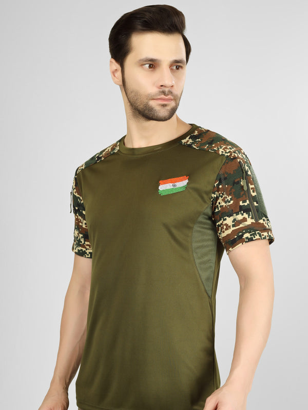 Light Cobra Camo Tactical H/S T-Shirt