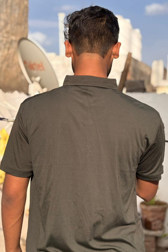 Imported Olive Green H/S Premium T-Shirt