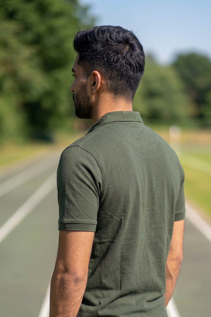 Imported Olive Green H/S Premium T-Shirt