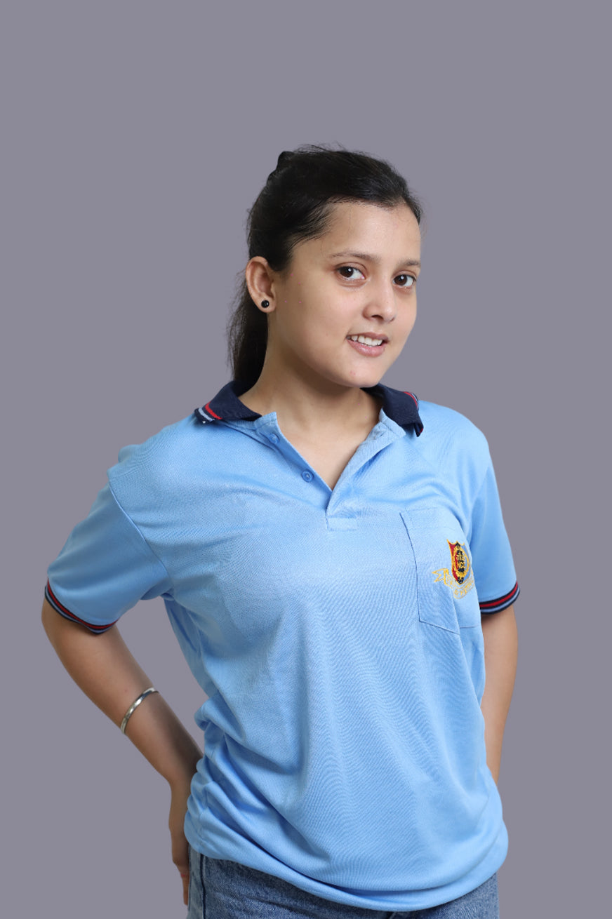 NCC Light Blue T-Shirt for Women