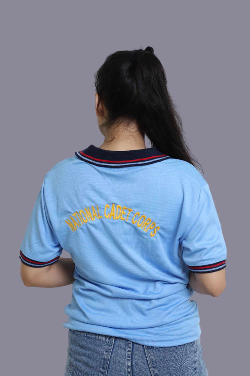 NCC Light Blue T-Shirt for Women