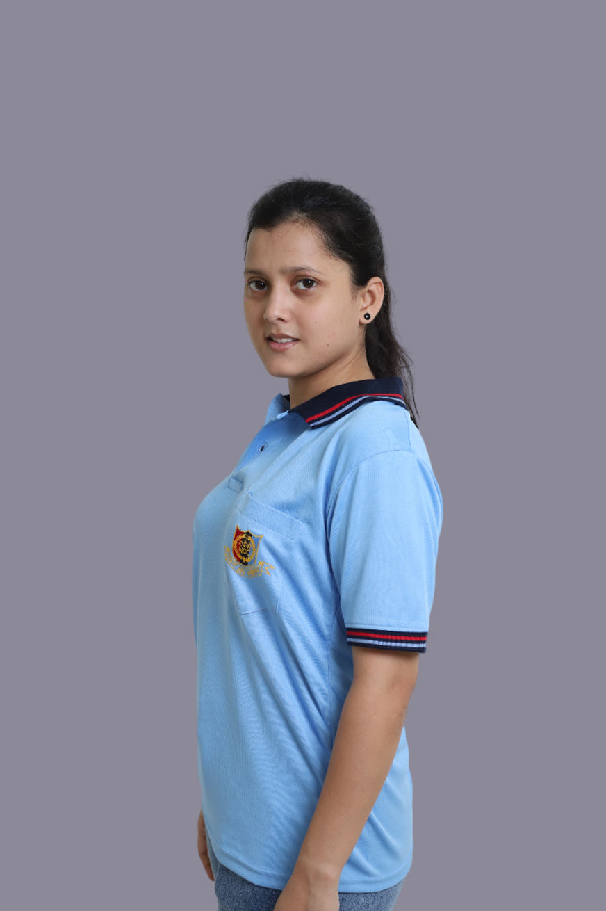 NCC Light Blue T-Shirt for Women