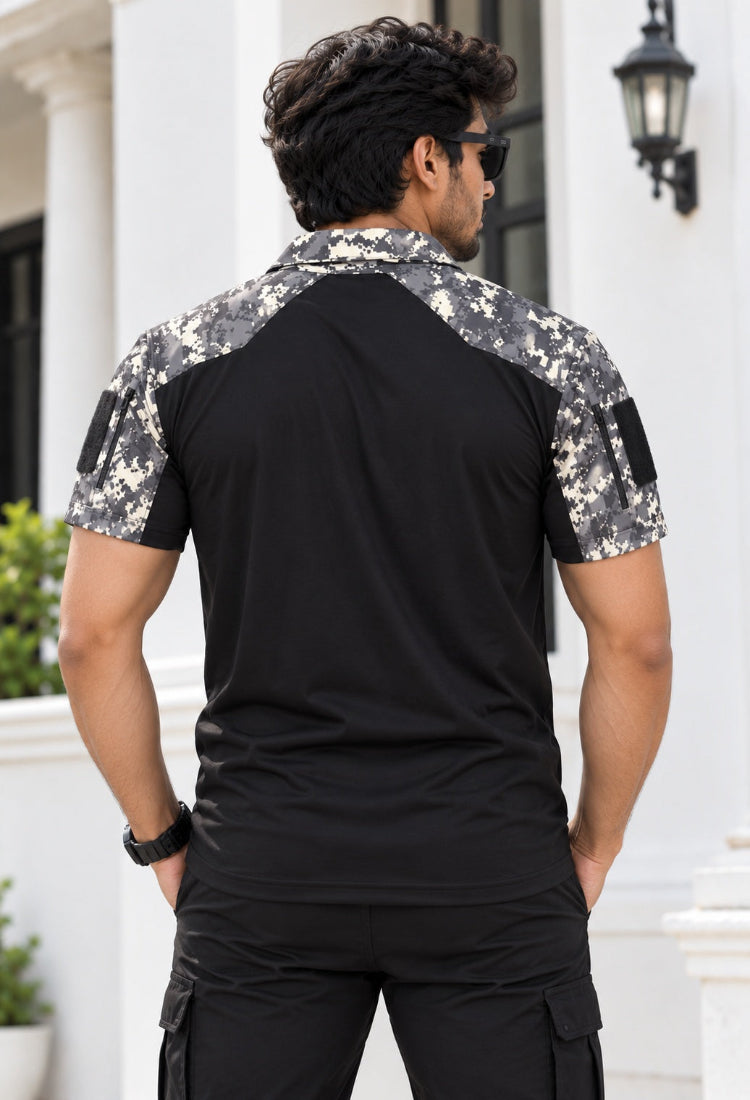 Airforce Black Camo T-Shirt