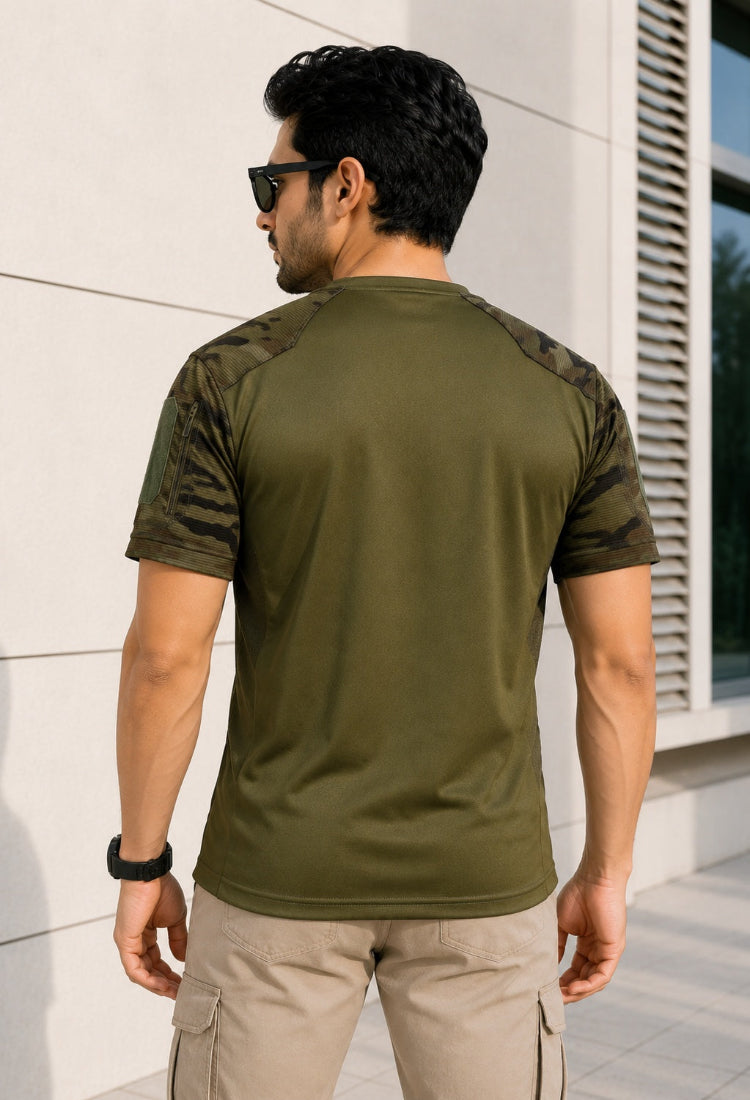 Yodha Print Patriot Tactical H/S T-Shirt