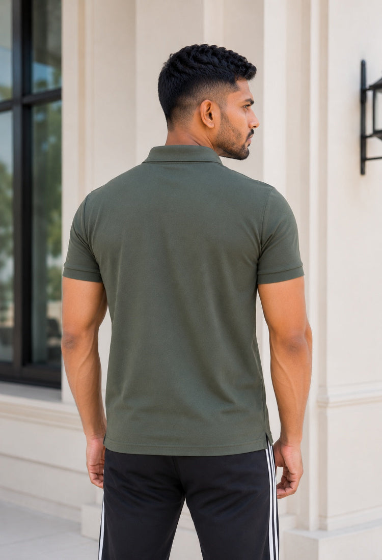 Imported Olive Green H/S Premium T-Shirt