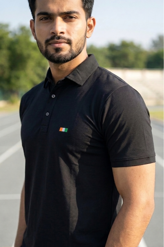 Imported Black H/S Premium T-Shirt