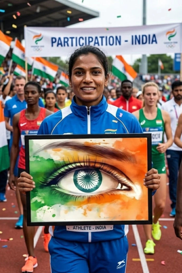 Tiranga Vision – Patriotic Wall Frame