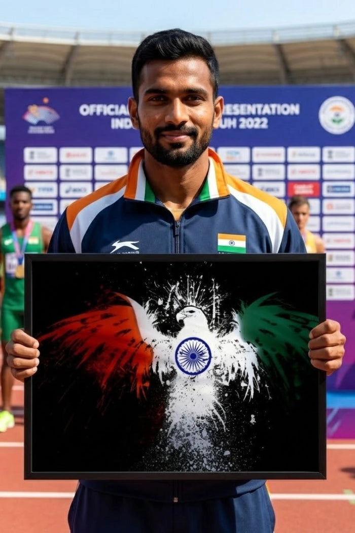 Tiranga Wings Freedom Frame