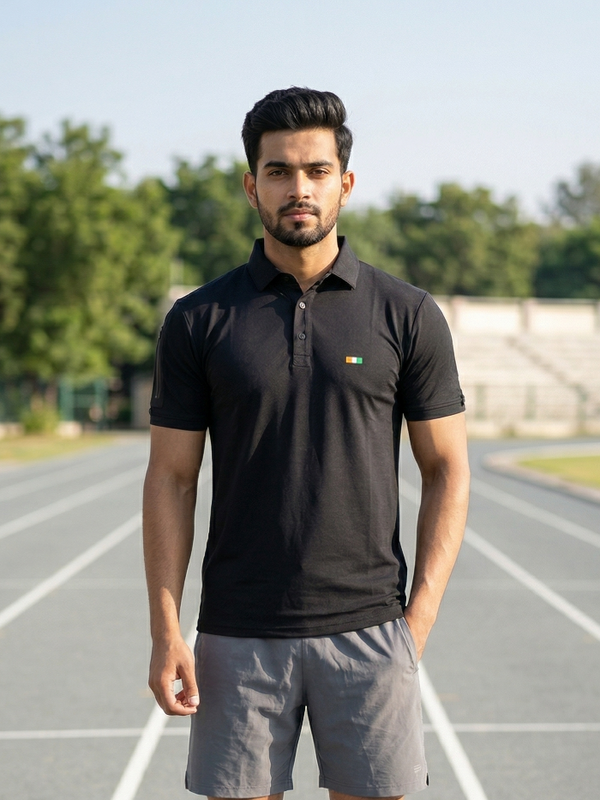 Imported Black H/S Premium T-Shirt