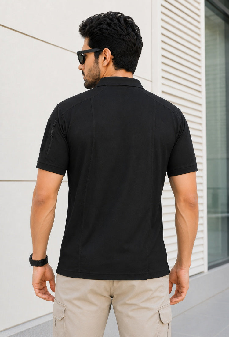 Black Officer Choice Tactical H/S T-Shirt
