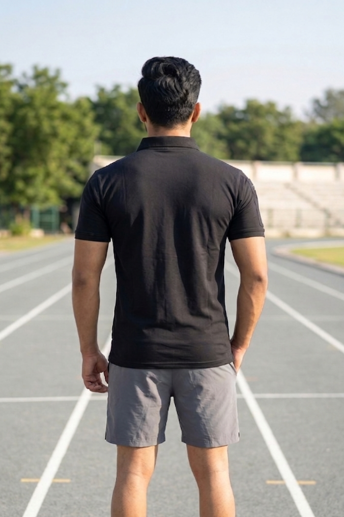 Imported Black H/S Premium T-Shirt