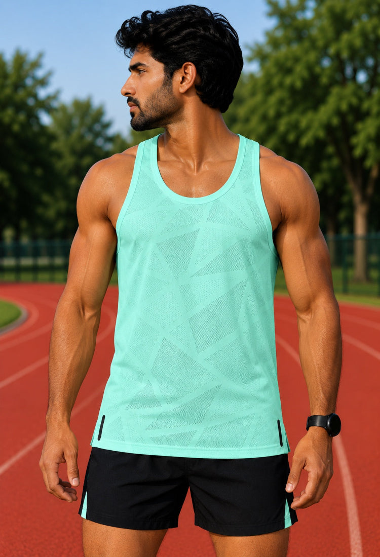 Sea Green Running Sando