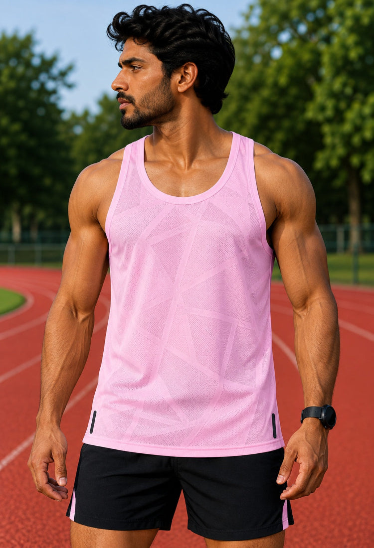 Baby Pink Running Sando