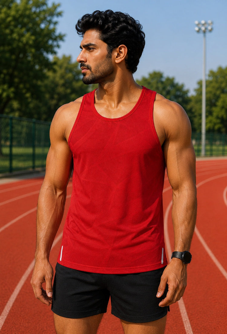 Red Running Sando
