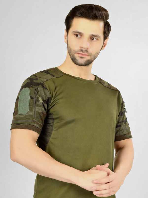 Yodha Print Patriot Tactical H/S T-Shirt